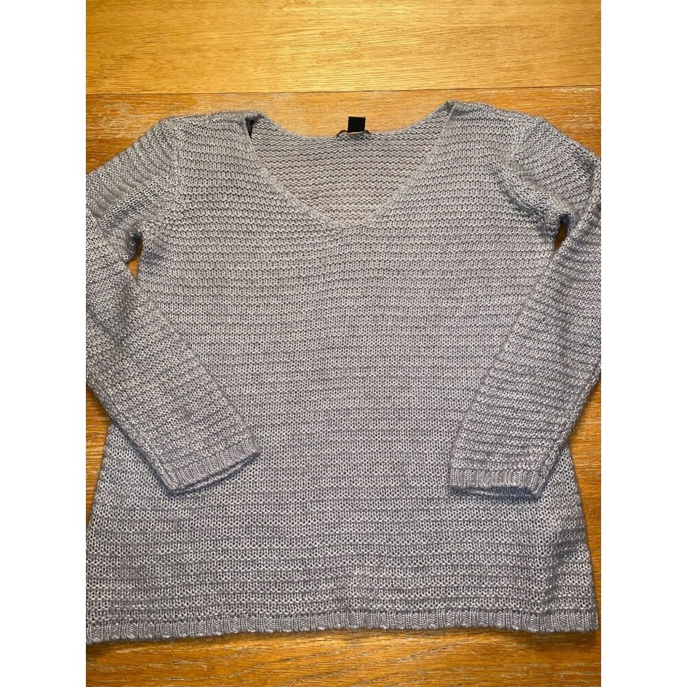 H&M Womens Grey Knit Sweater Size Medium